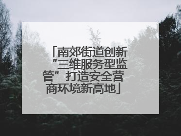 南郊街道创新“三维服务型监管”打造安全营商环境新高地